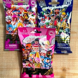 LOT OF 3 - Playmobil Figures - variety Lot Of 3